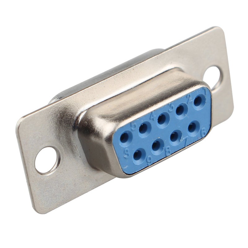 Futheda 10PCS Computer DB9 Female Connector Adapter Solder Type 9 Pin D-SUB Connectors PC Accessories - Image 3